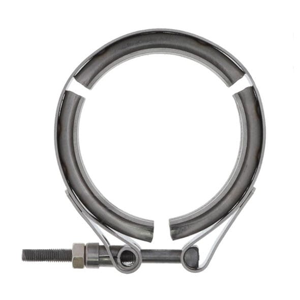 Mack Volvo Stainless Steel Exhaust V-Band Clamp Top View