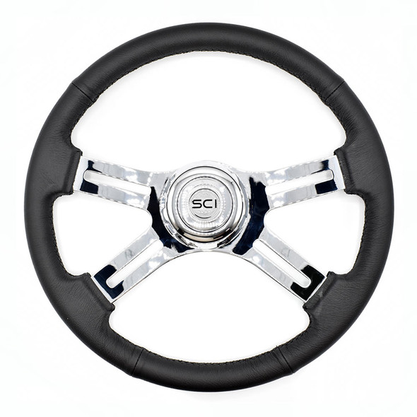16" Classic Leather Steering Wheel