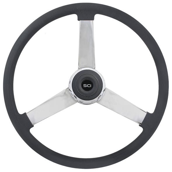20" 3-Spoke "Lawrence" SCI Steering Wheel