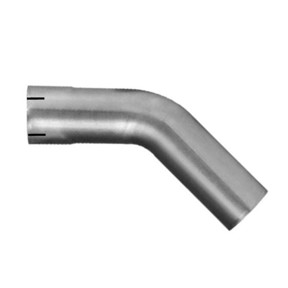 5" 45 Degree 8" x 8" Aluminized Steel Exhaust Elbow Default
