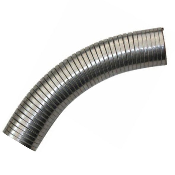 5" x 24" Stainless Steel Flex Exhaust Pipe Hose Dimensions