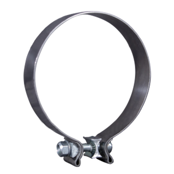 5" Polish Stainless Steel Exhaust Clamp