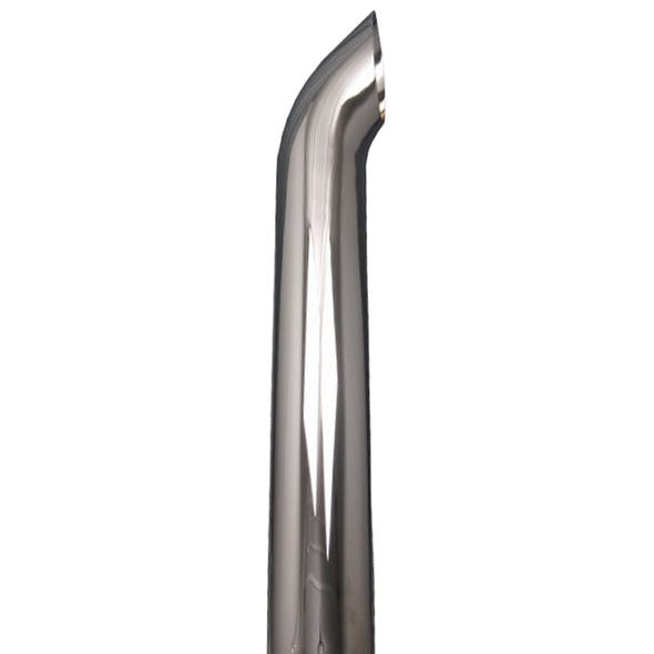 5"x 24" Chrome Curve Exhaust Stack