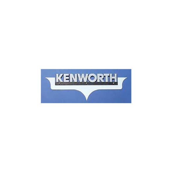 Kenworth Logo Trim "Embellisher" Hood Emblem Accent - Installed