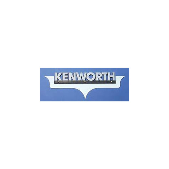 Kenworth Logo Trim "Embellisher" Hood Emblem Accent - Installed
