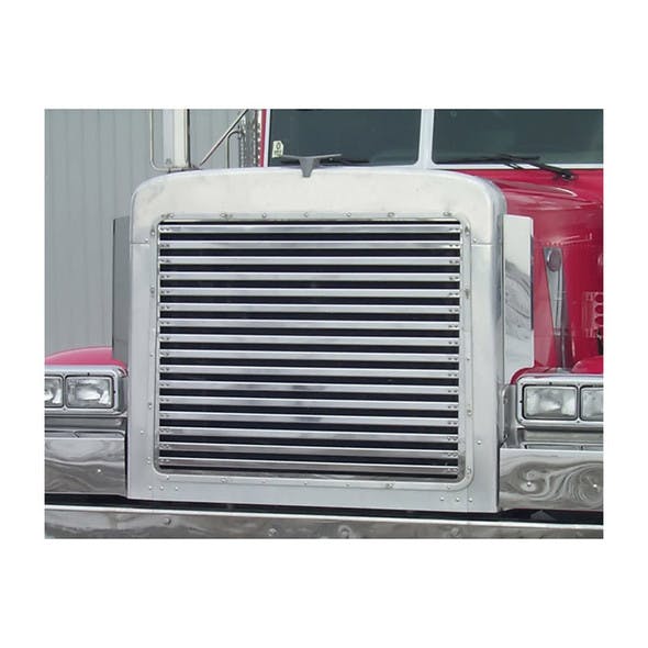 Peterbilt 379 Extended Hood Grill With16 Horizontal Bars