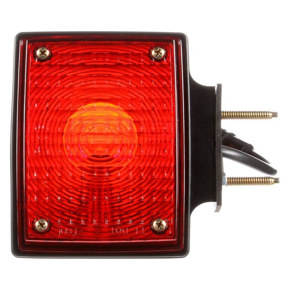Model 70 Double Face Turn Signal RH Black 70357 Red Side