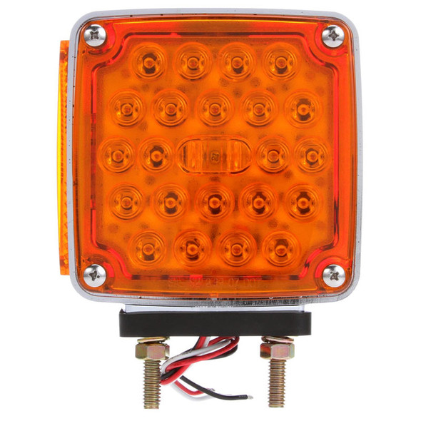 Signal- Stat LED Square PED,RH 2 Stud 2758 Orange