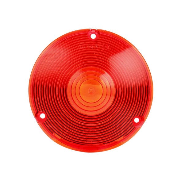Rear Lighting Round Red Replacement Lens 9021 - Front