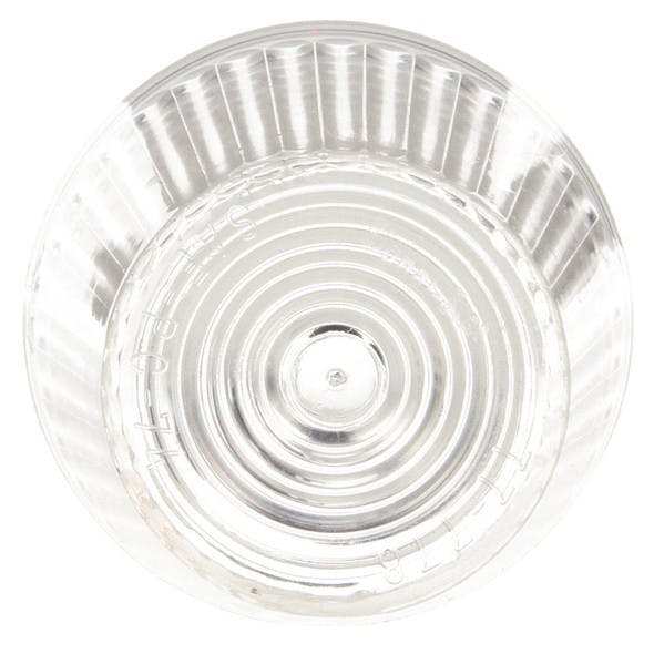 Polycarbonate Round Clear Replacement Lens Top View