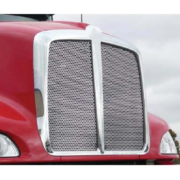 Kenworth T660 Punch Grill Stainless Steel Insert