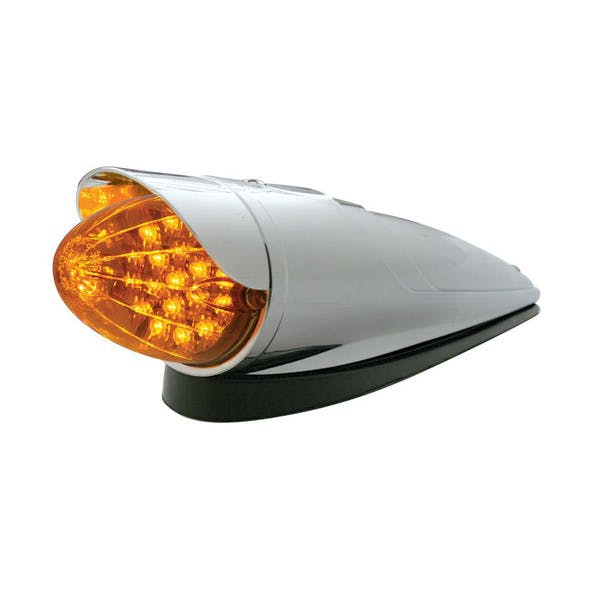 Torpedo Cab Light Grakon 1000 Style Amber LED With Visor Amber Lens