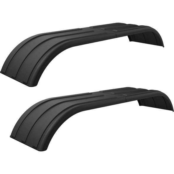 Minimizer Poly Truck Fenders Tandem Axle Black The Work Horse 4000 Series