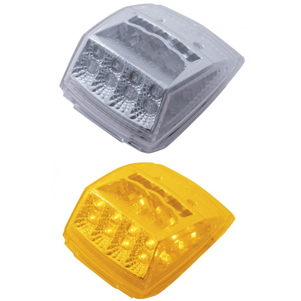 17 LED Square Cab Light With Reflector