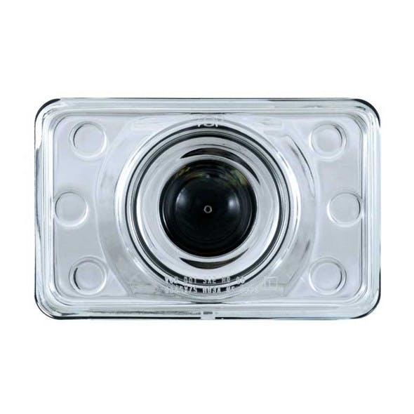 Crystal Projection Low Beam Headlight 165mm Front View