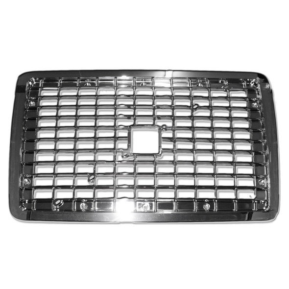 Volvo VN VNL Chrome Grille Replacement 2004 & Newer With Bug Screen