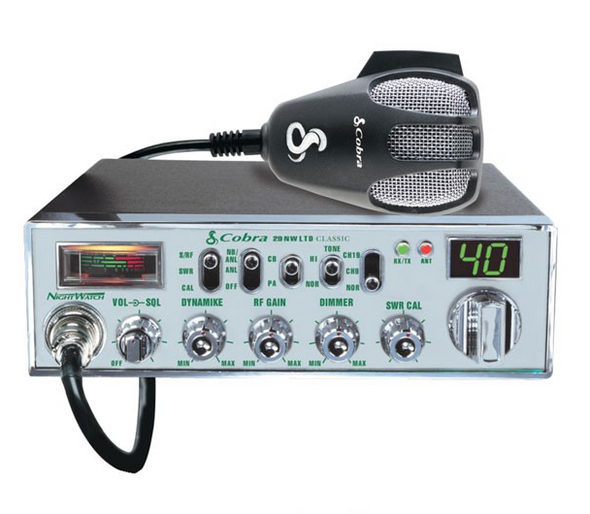 Cobra 29 NW LTD 40 Channel Nightwatch CB Radio With Built In SWR Meter