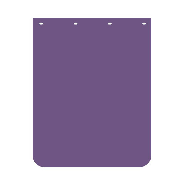 24" x 30" Color Poly Mud Flaps Purple