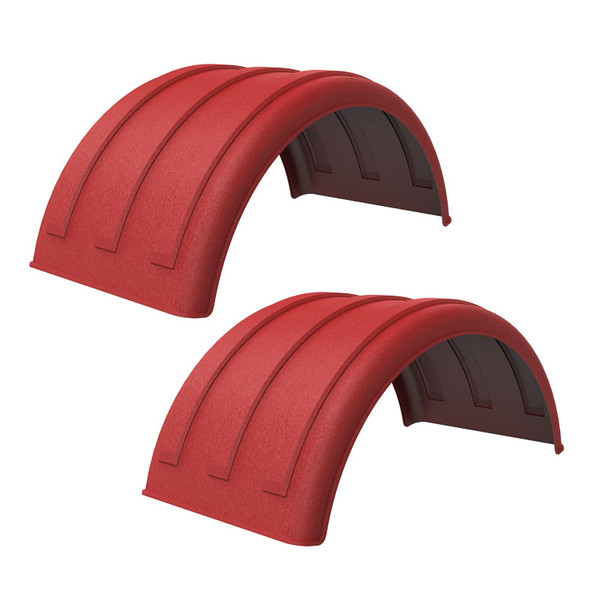 Minimizer The TT Twins 2260 Series Truck Red Poly Fenders