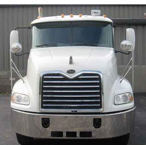 Mack CX613 Vision Chrome Bumper Front of Truck View