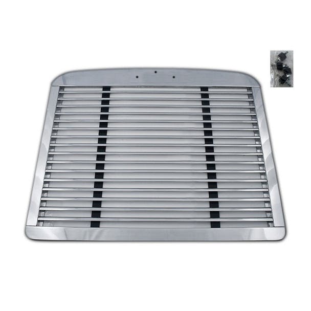 Freightliner FLD 120 Classic Grill Brushed Aluminum Grille