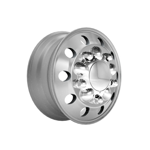 Standard Series Omega Chrome Front Axle Wheel Cover