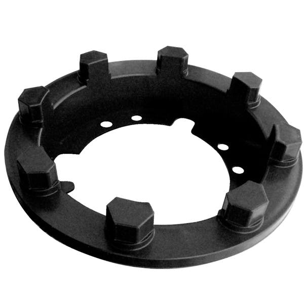 Lifetime Trailer Axle Attachment Ring and Cover