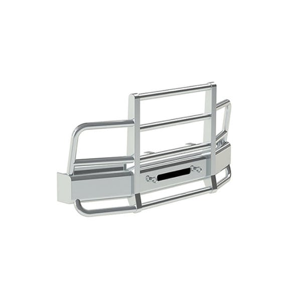 Freightliner M2 106 Herd 2 Post Defender Bumper Grill Guard With Horizontal Bars