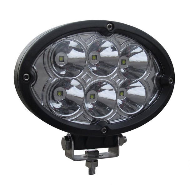 Oval Super Powered Spot LED Work Lamp
