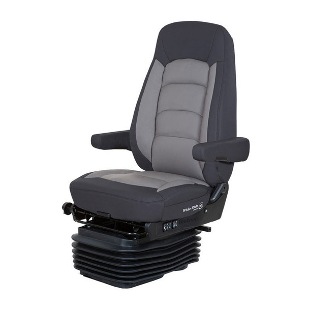 Bostrom Serta Low Profile Wide Ride High Back Seat In Black/Grey