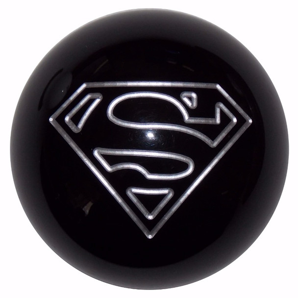 Superman Logo Shift Knob Black