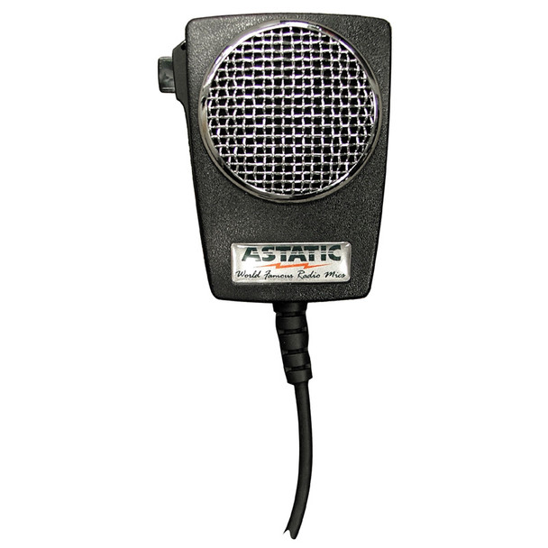 Astatic D104M6B Amplified Ceramic Power 4-Pin Power CB Microphone 