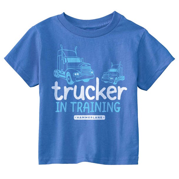 Trucker In Training Hammer Lane Toddler Tee