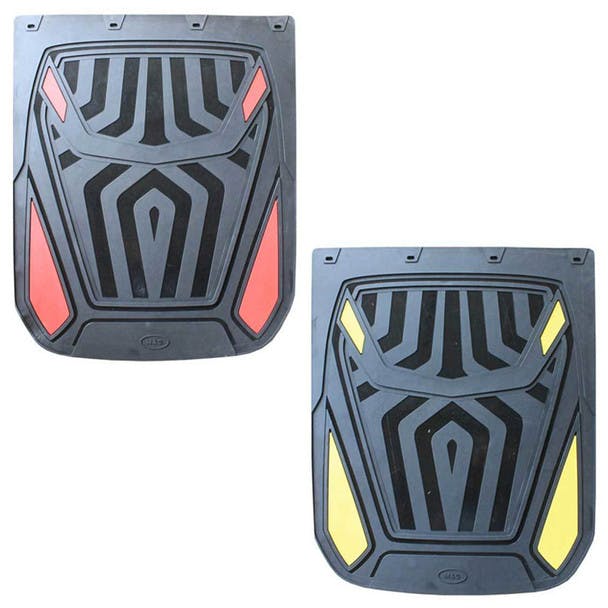 24" x 30" Spider Mud Flaps With Black Background All Colors