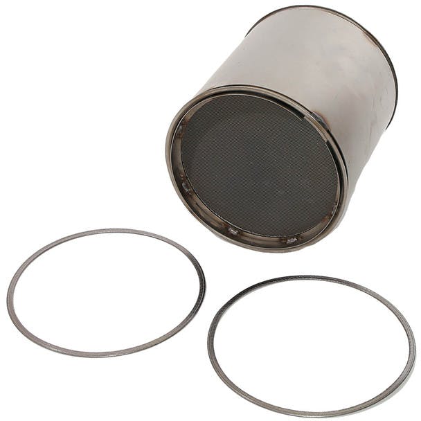 Diesel Particulate Filter For Cummins ISM 10.8 Engine Angle