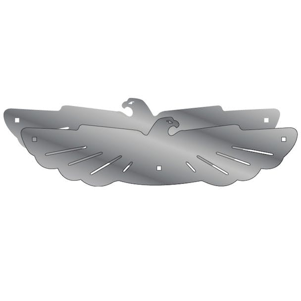 24" Eagle Mud Flap Weights With Back