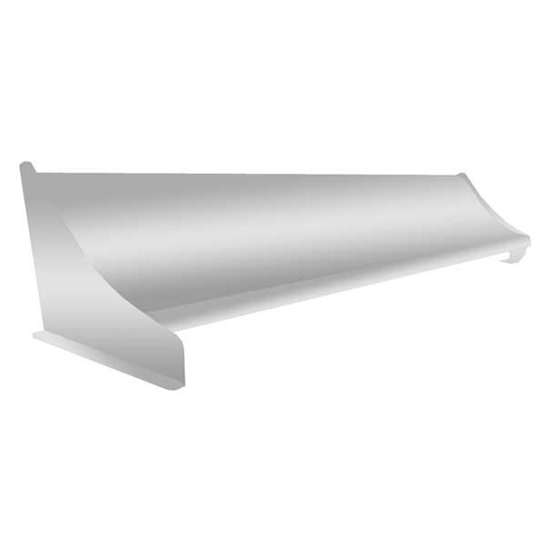 Universal Whale Tail 70" X 19" For High Roof Curved Top