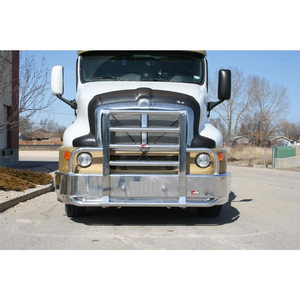 Kenworth T2000 Ali Arc Curved Front Bumper Grill Guard