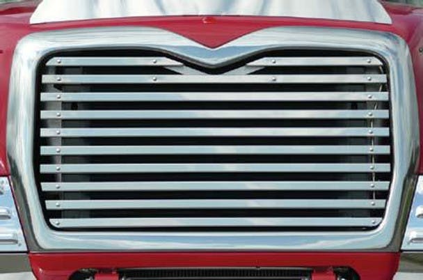 Mack CV713 Replacement Grill With 10 Horizontal Bars By RoadWorks