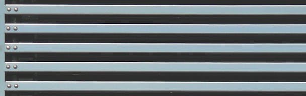 Peterbilt 362 COE Cabover Rear Grill With 7 Horizontal Bars By RoadWorks