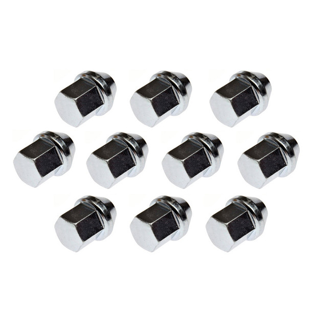 10-Pack of Flattop Acorn Wheel Nut Covers 6036433AA