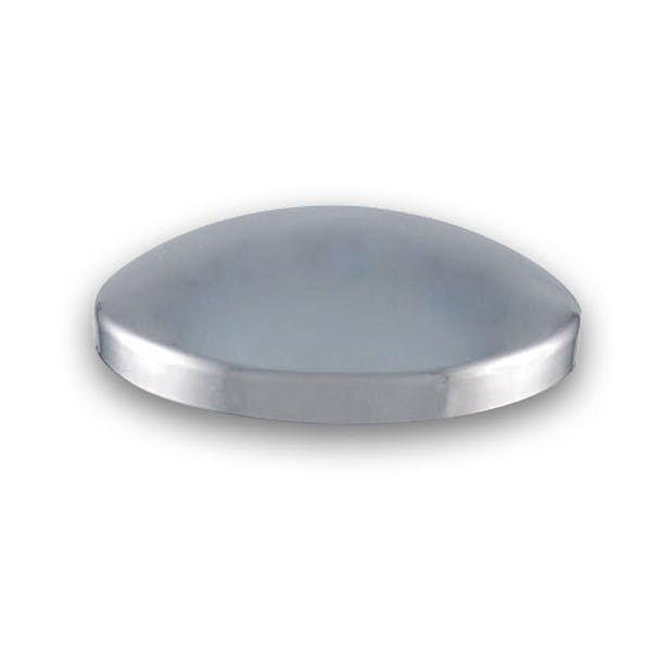 Replacement Dome Chrome Plastic Rear Hubcap