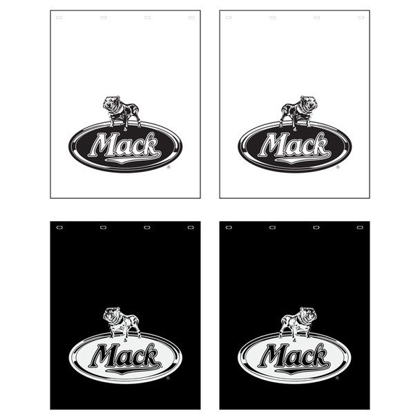 Mack Logo Poly Mud Flap