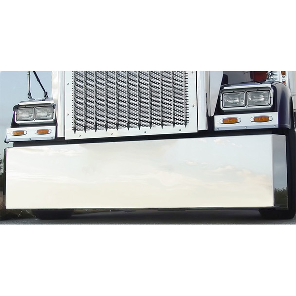 Universal Blind Mount Classic Stainless Steel Bumper