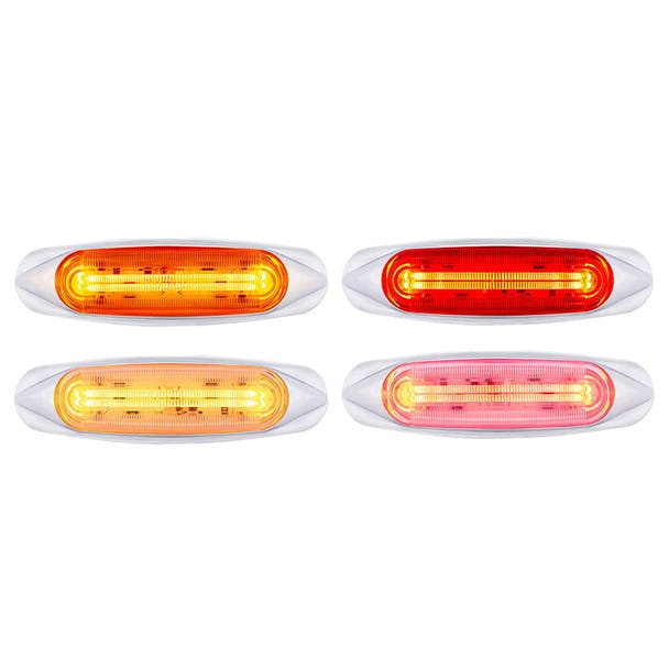 4 LED Light Track Clearance Marker Light Showcase View