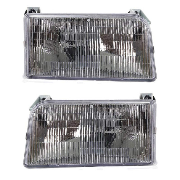 Ford F Series Bronco Headlight Assembly (Pair)