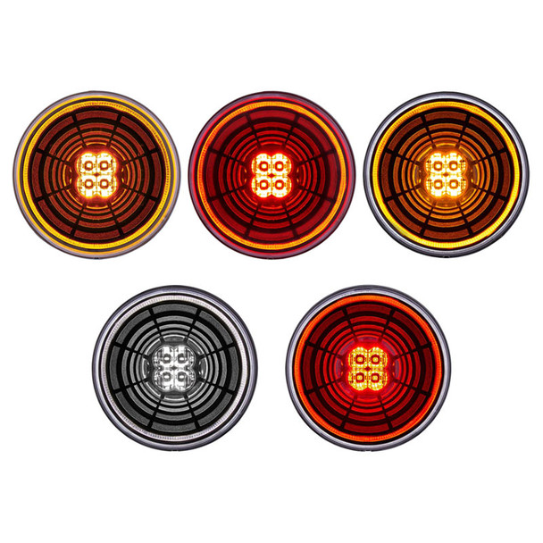 4" Round Turn Signal Abyss Light (Color Options)