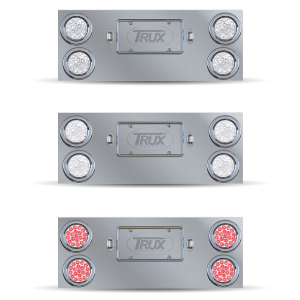 Rear Center Panel With 4 Dual Revolution LED Lights