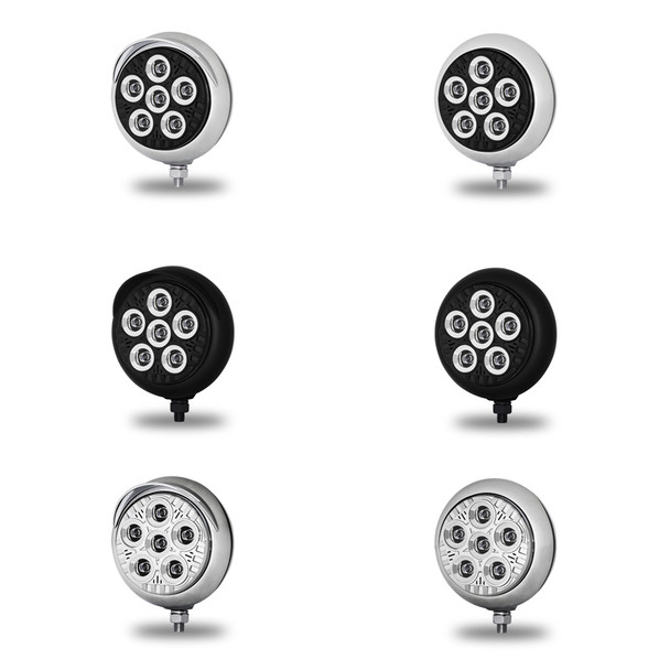 5" Round Spot Beam Legacy Series LED Work Light - All Types