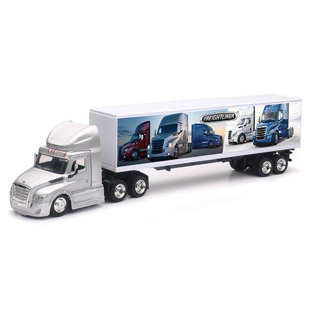 Freightliner Cascadia With Dry Van Trailer Replica 1/43 Scale